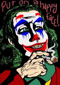 Imaad as the Joker image art game developer